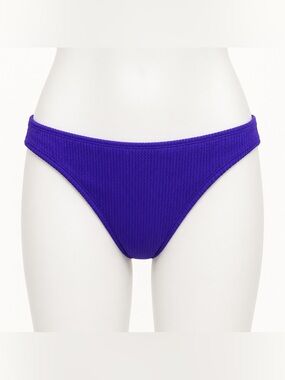 NWT Salt + Cove Purple Ribbed Hipster Bikini Bottom XS